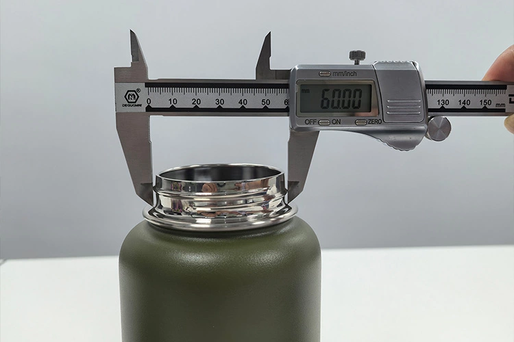 Stainless Steel Water Bottle Dimensional Inspection